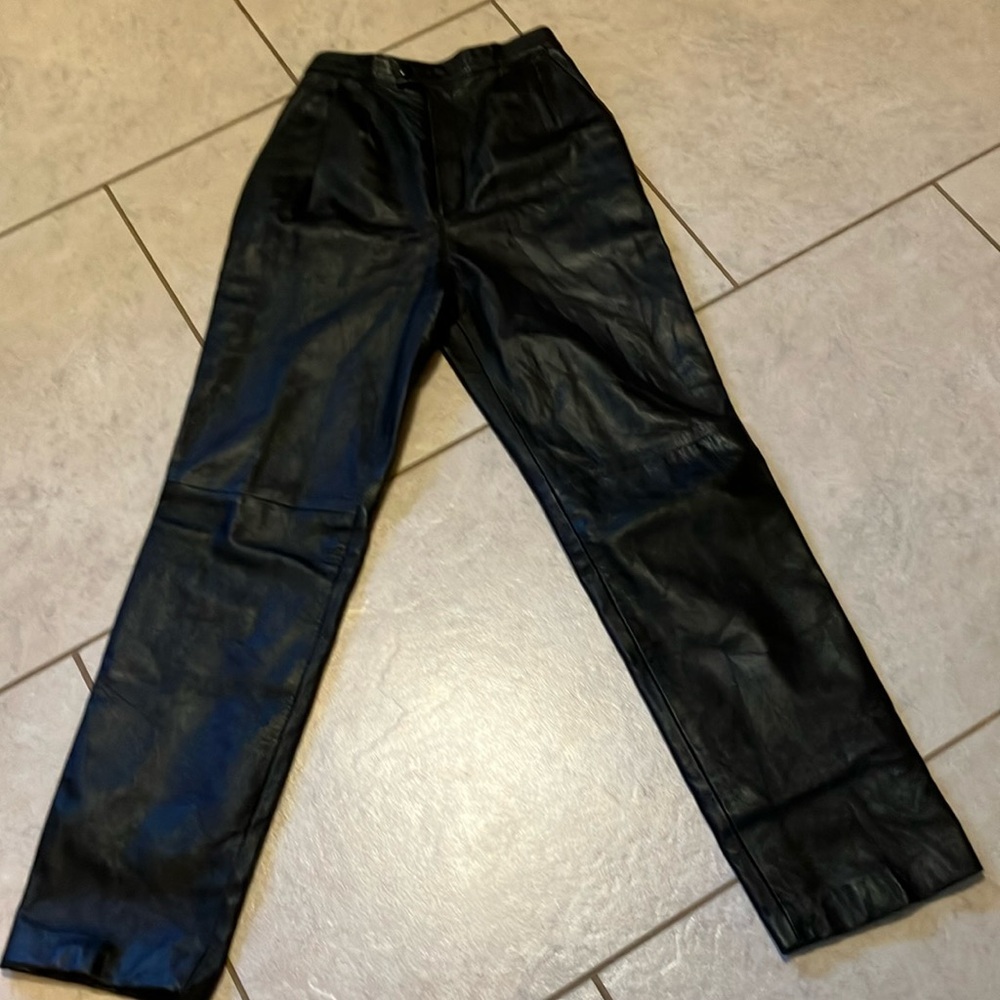 Vintage Leather pants, by Giovinezza Moda
